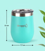 Droppi Flipp Tumbler Türkiz, méretekkel