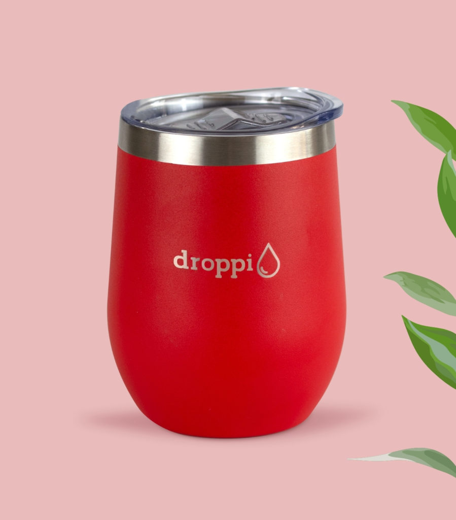 Droppi Flipp Tumbler Tűzpiros