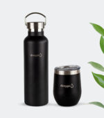 Droppi Tumbler és Palack Termékcsomag Fekete