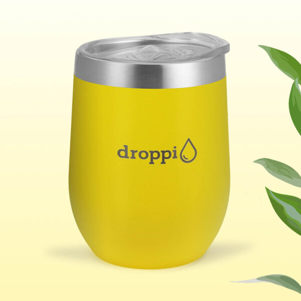 Droppi Flipp Tumbler Citromsárga (350ml)
