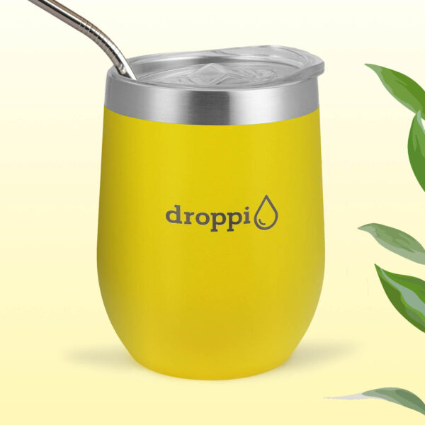 Droppi Flipp Tumbler Citromsárga (350ml)