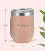 Droppi Flipp Tumbler Bézs (350ml)