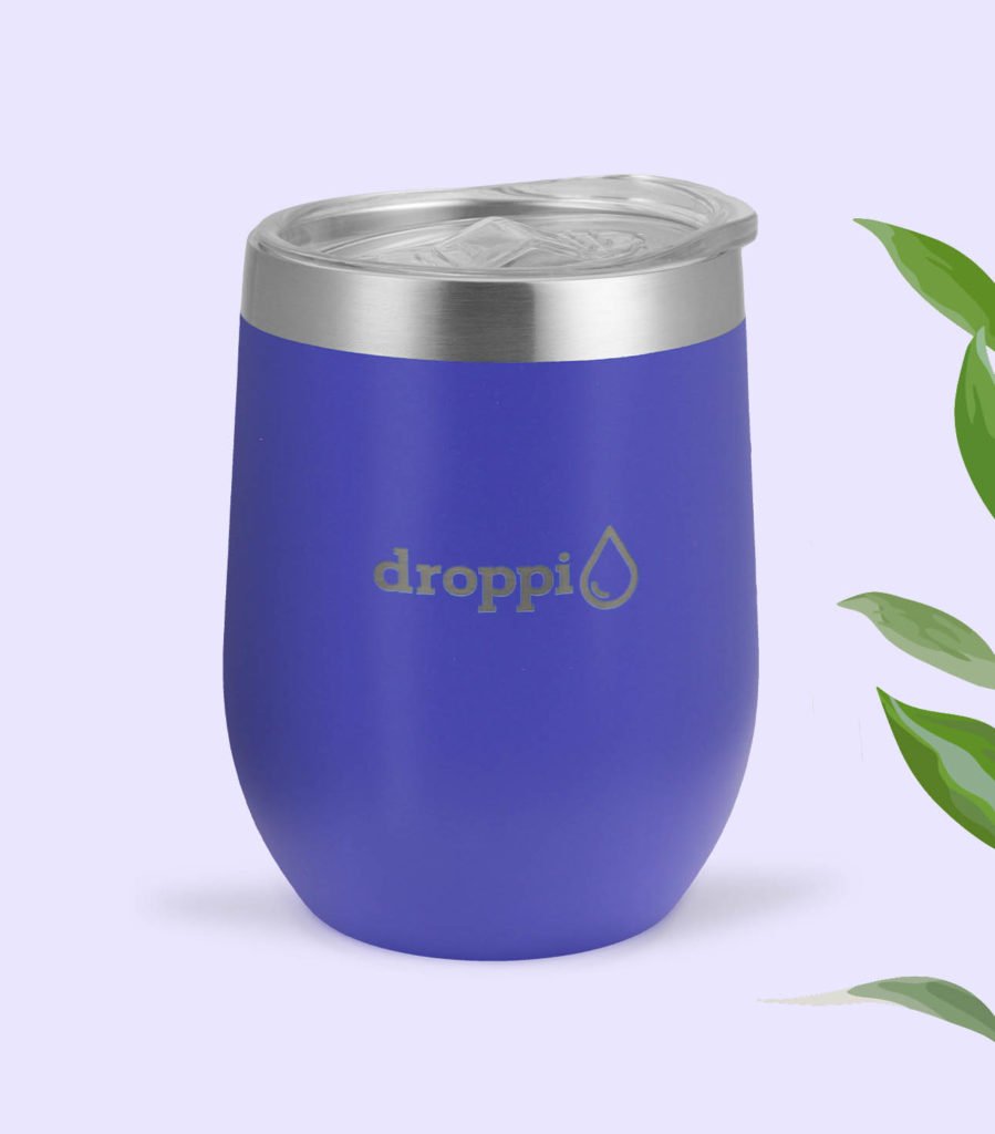 Droppi Flipp Tumbler Lila (350ml)