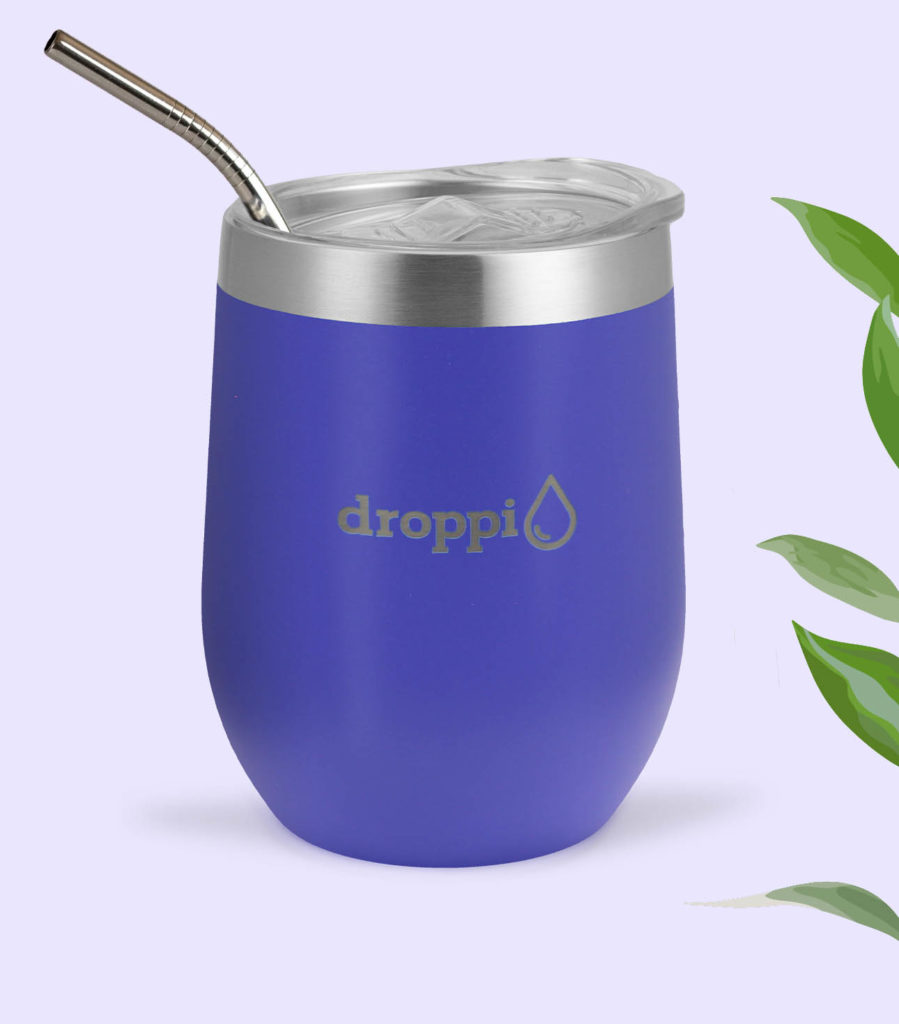 Droppi Flipp Tumbler Lila (350ml)