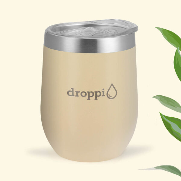 Droppi Flipp Tumbler Törtfehér (350ml)